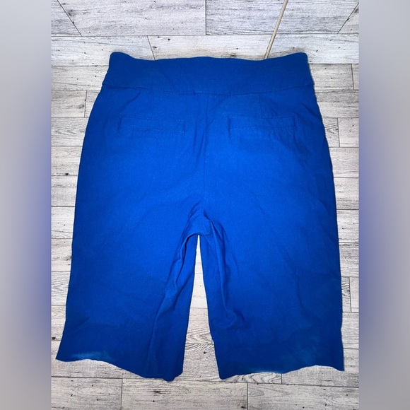 Kim Rogers Tummy Control Blue Women's Shorts size 6 - Picture 2 of 4